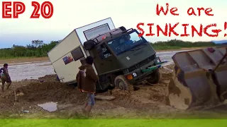 BOLIVIA OFFROAD: Wir stecken fest! LKW Flussdurchfahrt endet in Disaster - ZEITreiseEp 20