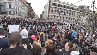 ОН НАМ НЕ ЦАРЬ МИТИНГ В ПИТЕРЕ 5 МАЯ