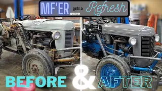 Pt. 3/3: Refreshing an Old Tractor - 1955 Massey Ferguson TO35