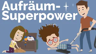 Kinderlied - Aufräumlied für Kinder - Aufräumen mit Superpower - Kinderlieder zum Mitsingen