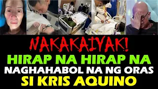 KRIS AQUINO LATEST NEWS NAGHAHABOL NA NG ORAS si Kris Aquino LATEST UPDATE |  BOY ABUNDA FAST TALK