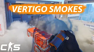 CS2 Vertigo - Important Smokes You Must Know !! + Giveaway