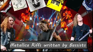 Metallica RIFFS written by Bassists (Cliff, Jason and Rob)