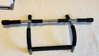 Unboxing The TOPOKO Upgrade Pull Up Bar for Doorway, Max Capacity 440 lbs Chin Up Bar