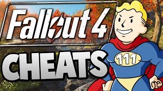 Fallout 4 - Becoming a SUPER HERO With CHEATS !!! - Fallout 4 Funny Moments /w Cheats