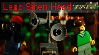Lego Siren Head: a very short horror brickfilm SCP lego stop motion animation