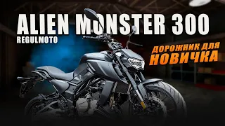 ДОРОЖНЫЙ МОТОЦИКЛ ДЛЯ НОВИЧКА/ДЕВУШКИ | REGULMOTO ALIEN MONSTER 300 | ОБЗОР И ТЕСТ-ДРАЙВ