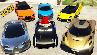 GTA 5 - Stealing Luxury Cars 2021 with Michael! (Real Life Cars #70)