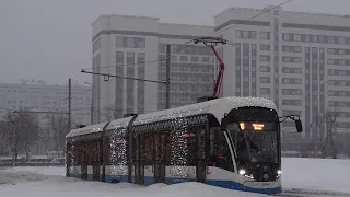 Новогодний 71-931М"Витязь-М" №31144 ~ Маршрут 16