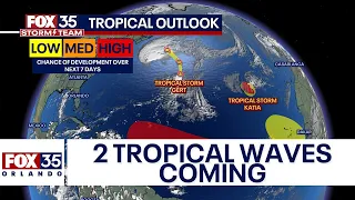 Forecast: Tropical depression expected to form in the Atlantic this week