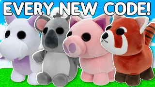 ALL NEW Adopt Me TOYS CODES!