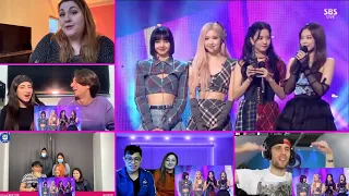 BLACKPINK Lovesick Girls 1025 SBS inkigayo : NO. 1 OF THE WEEK Reaction Mashup