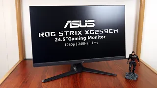 Premium 1080p 240Hz Gaming Monitor? ASUS ROG Strix XG259CM Review