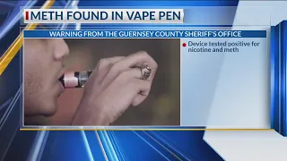‘Rare’ vape pen with meth mixture found in Ohio