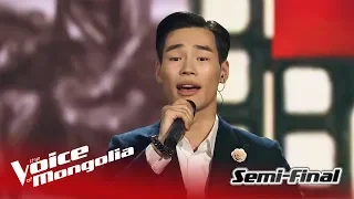 Usukhbayar - "Khair" | Semi Final | The Voice of Mongolia 2018