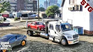 GTA 5 REAL LIFE MOD #709 - LET'S GO TO WORK!!!(GTA 5 REAL LIFE MODS) REPO JOB