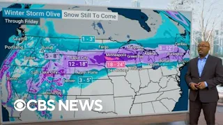 Major winter storm taking aim at northern U.S.