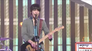 CNBLUE - Love Girl, 씨엔블루 - 러브 걸, Music Core 20110514