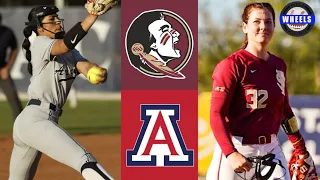 #7 Florida State vs #15 Arizona Highlights | 2023 College Softball Highlights