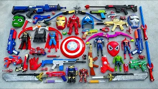 Satisfying Different Model Spider Man Action Series Guns & Equipment, Infinity Stone, Thor Mjollnir