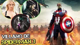 ¡NUEVO CAPITAN AMERICA! Villano Spiderman 3, Lagarto en Morbius y más!