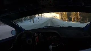 Sigdalsrally 2024. SS1 Hoensvannet