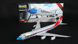 Assembly | Revell 1/144 scale Cargolux 'Not without my Mask' | Boeing 747-8F | LX-VCF @flywithcaptainjoe