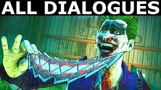 Vigilante Joker's Final Scene - All Dialogues & Choices - BATMAN Season 2 The Enemy Within Episode 5