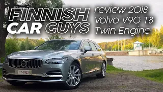 2018 Volvo V90 T8 Twin Engine review - Volvo! Hybrid? 400+ horsepower!?