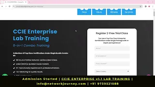 #2 CCIE Enterprise v1.1 Training | Encor + Enarsi + SDwan + SDaccess + Auto | 27-Jan-2024 @7PM India