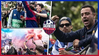 ¡ASÍ VIVIMOS la RUA DE CAMPEONES del BARÇA DESDE DENTRO! [Stream Completo]