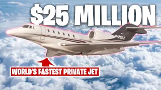 $25 Million Cessna Citation X+ | World's FASTEST Private Jet