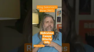 Words to describe #kingsolomonsmine #movie #ridiculous #campy #silly #kitscy 🟧 #reelshame #shorts