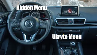 Mazda ukryte menu. Hidden Menu Infotainment diagnostic.