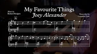 My Favorite Things - Joey Alexander (Solo piano transcription)
