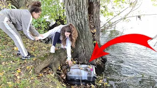 ON A TROUVÉ UNE VALISE DANS LA RIVIÈRE!! PARTIE 1 halloween 🎃