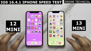 iPhone 12mini vs iPhone 13mini SPEED TEST IN 2023 | Who Will Win? | iOS 16.4.1