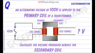 Transformer Calculation Example - GCSE Physics