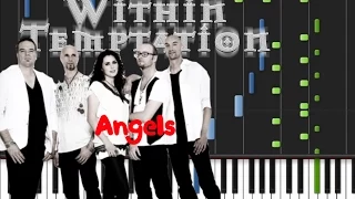 Within Temptation - Angels [Piano Cover Tutorial] (♫)