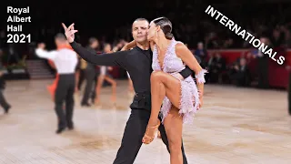 Dorin Frecautanu & Marina Sergeeva (GBR) - Internationals 2021 - Professional Latin | R3 Rumba