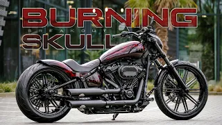 Thunderbike Burning Skull - customized Harley-Davidson Breakout