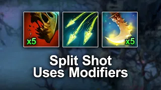 IMBA Split Shot Uses Modifiers