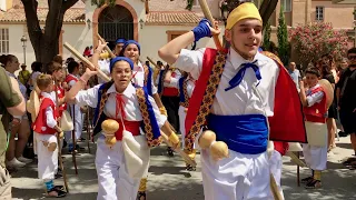 Cercavila inaugural del Ball de Pastorets de Valls (Festa Major Sant Joan 2022)