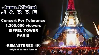 JEAN MICHEL JARRE - PARIS EIFFEL TOWER FRANCE - Remastered in 4K