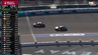 FINAL LAPS OF STAGE 2 - 2024 SHRINERS CHILDRENS 500 - 2024 NASCAR CUP SERIES