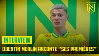 Quentin Merlin raconte "ses premières" en pro !