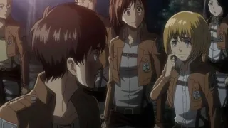 Attack on Titan Ova | Eren and Armin blush at Mikasa and Annie