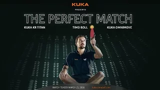 The perfect match: Timo Boll and KUKA - Teaser