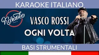 Vasco Rossi - Ogni Volta - Karaoke Strumentale 🎤