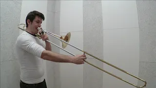 Lafosse's Etude for Bass Trombone...on a tenor